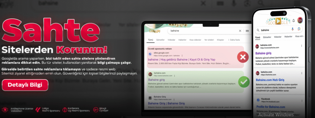 Bahsine App ile Güvenli Giriş